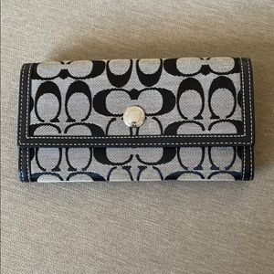 Coach C Logo bifold wallet